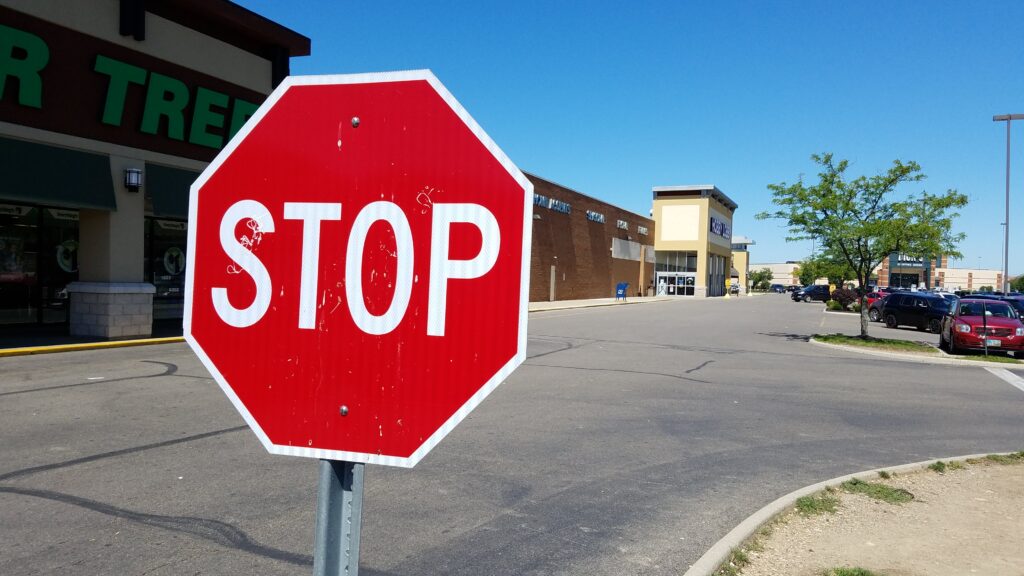 Stop sign